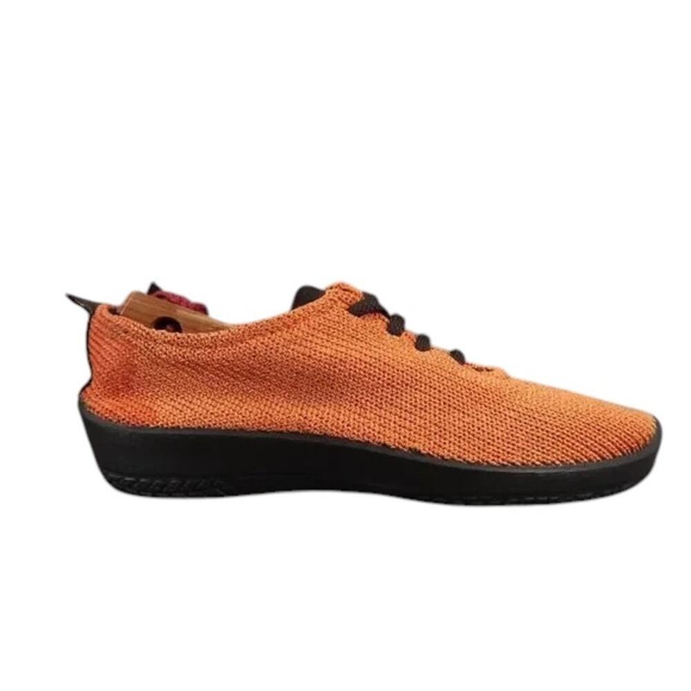 Arcopedico Shoes Womens 38 Casual Oxford Sneakers Knit Comfort Fashion Orange - Picture 16 of 16